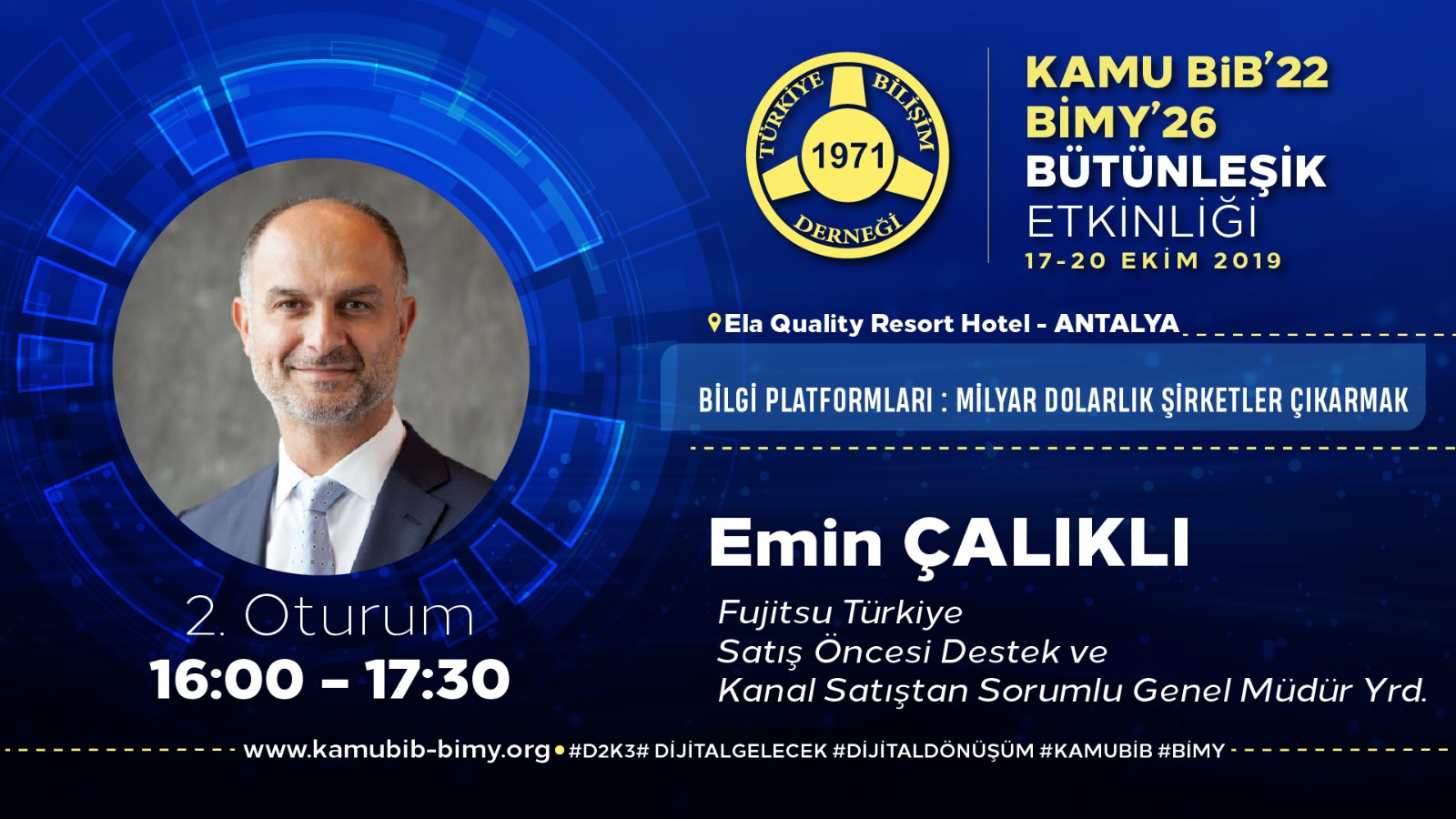 Emin ÇALIKLI - KamuBİB'22 BİMY'26