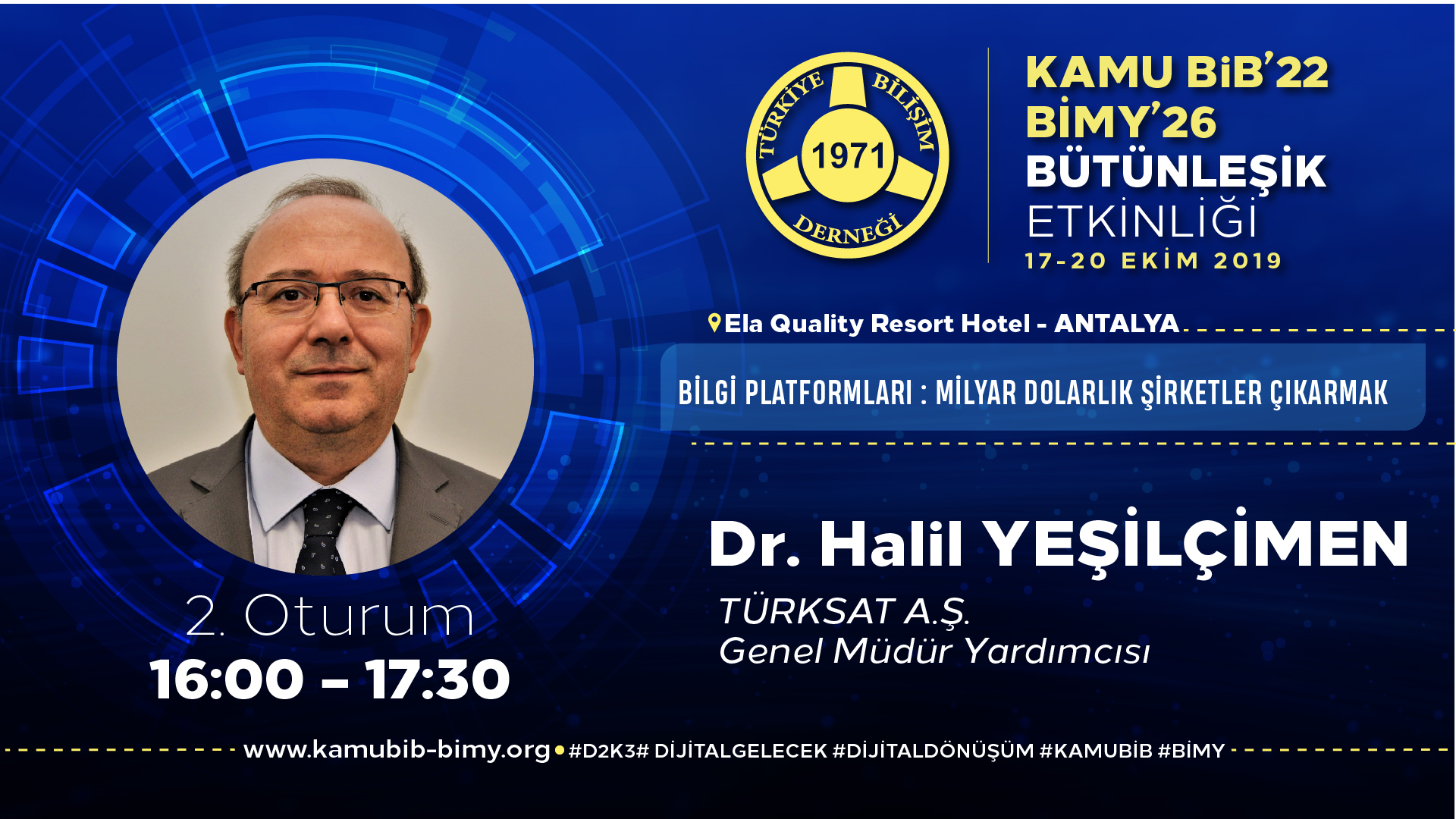 Halil YEŞİLÇİMEN - KamuBİB'22 BİMY'26