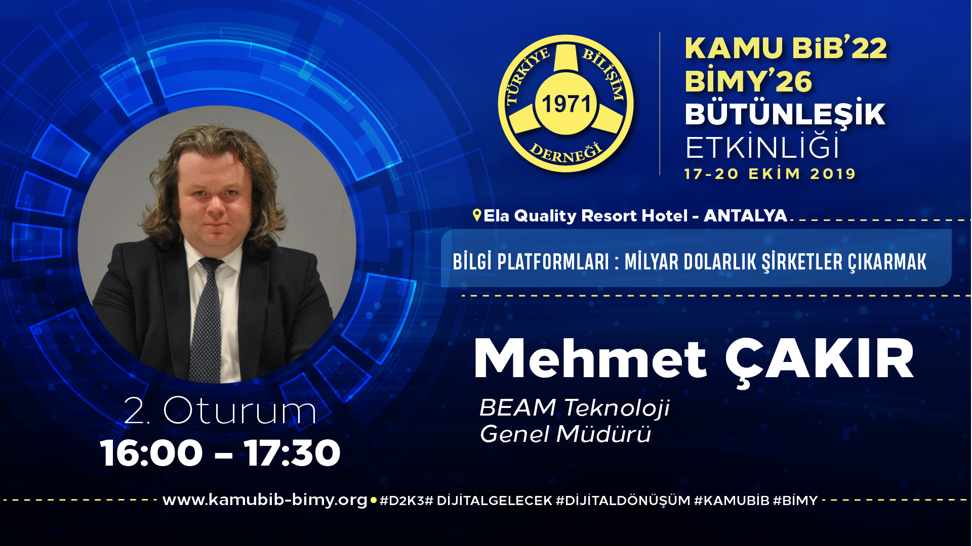 Mehmet ÇAKIR - KamuBİB'22 BİMY'26