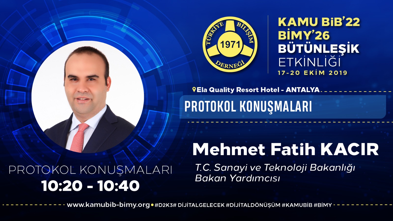 Mehmet Fatih KACIR - KamuBİB'22 BİMY'26