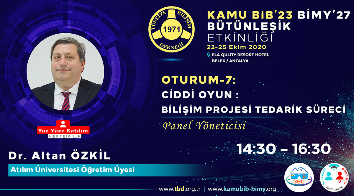 Dr. Altan ÖZKİL - KAMU BİB'23 - BİMY'27