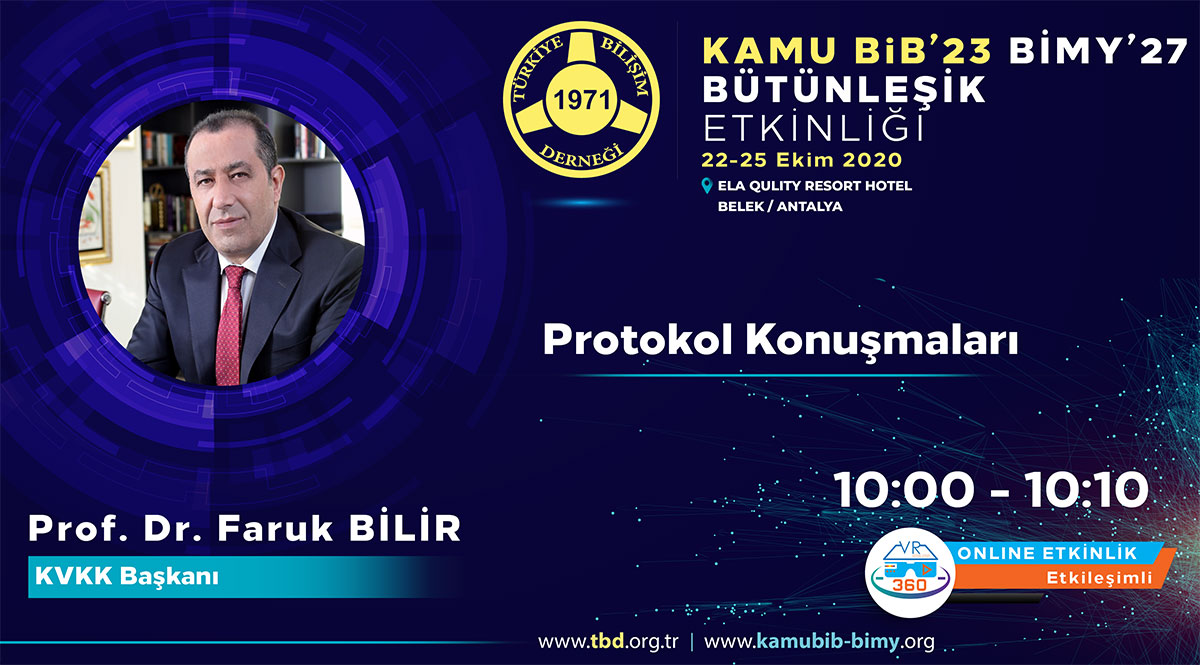 Prof. Dr. Faruk BİLİR - KAMU BİB'23 - BİMY'27